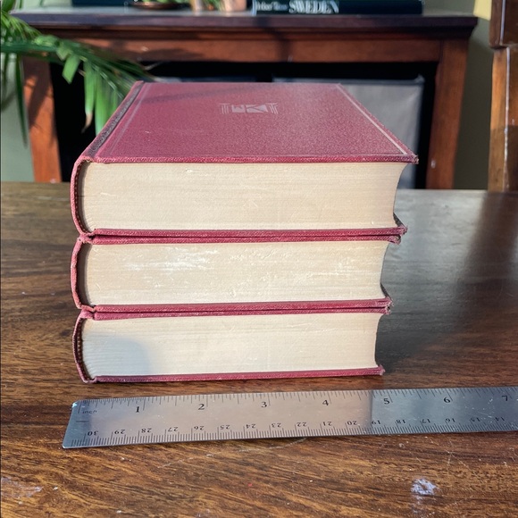 3 Rudyard Kipling Vintage Books (Maroon Brick Red) American Notes Barrack Notes - Picture 3 of 11